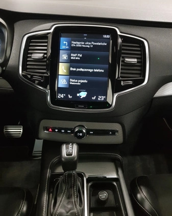 Volvo XC 90 cena 96999 przebieg: 299675, rok produkcji 2018 z Nowe Miasto Lubawskie małe 631